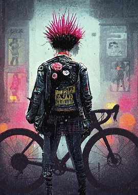 Bicycle and Bike Punks
