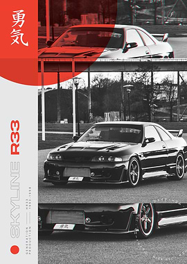 JDM Nissan Skyline R33