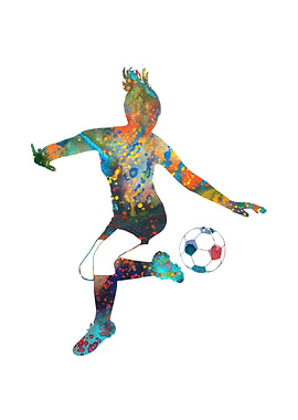 Female Soccer Player
