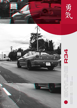 JDM Nissan Skyline R34