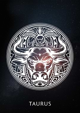 Zodiac Sign Taurus Galaxy