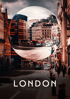 London UK Abstract Lens