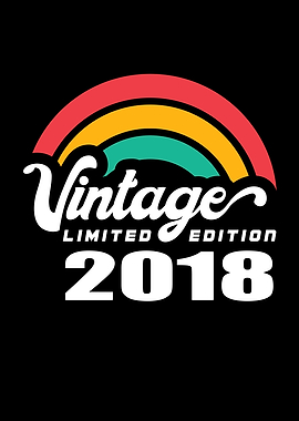 Vintage Birthday Retro