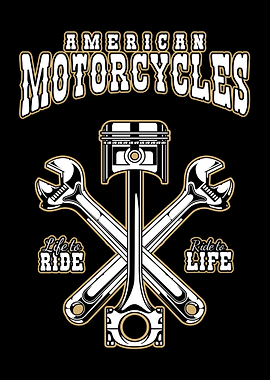 Motorcycle club logo