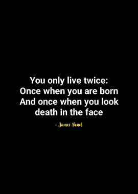 James Bond quotes
