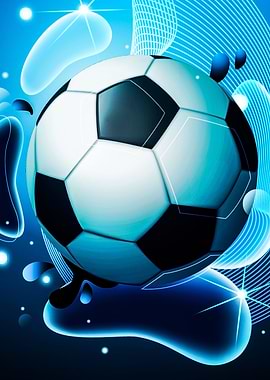 Fancy Soccer Football