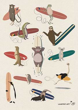 Surfing Animals II