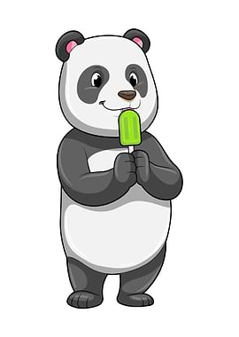 Panda Popsicle