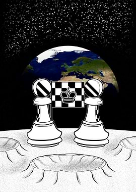 Pawns on the moon
