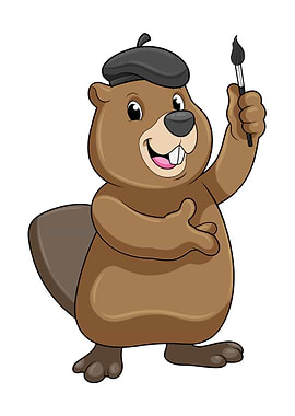 Beaver Painter Paint brush