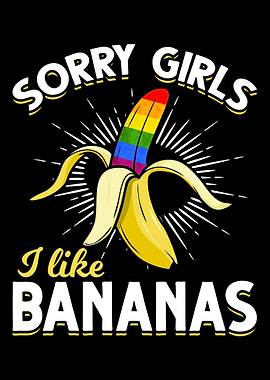 Gay Pride Banana LGBTQ