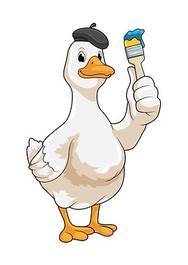 Duck Painter Paint brush