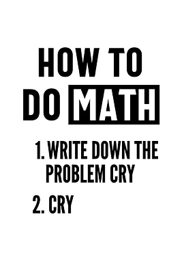 How To Do Math Funny Quote