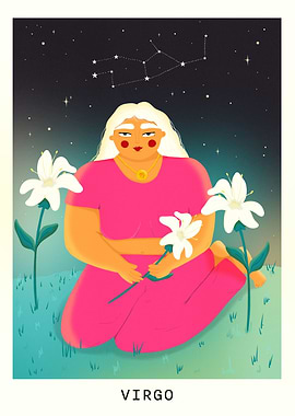 Virgo Tarot Card