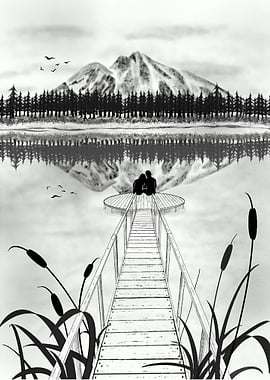 Love Couple by Nature