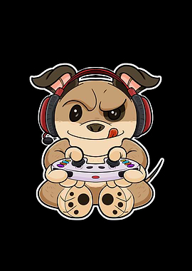 Dog Video Game Controller