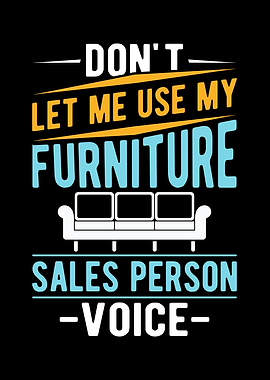 furniture sales person