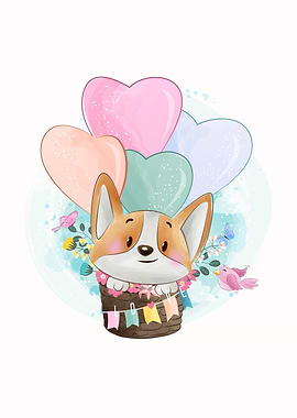 Cute Corgi Dog