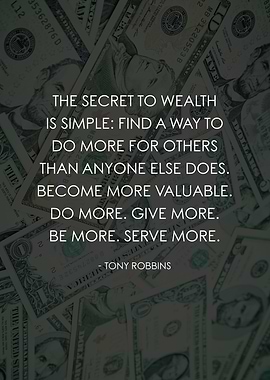 The Secret To Wealth