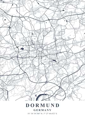 Dortmund Ash Plane Map