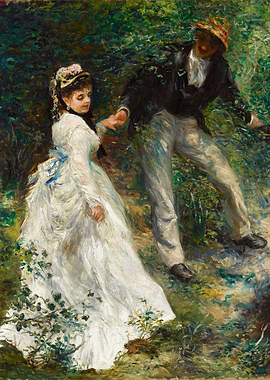 La Promenade by Renoir