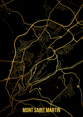 MOnt Saint martin gold map