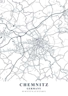Chemnitz Plane Map