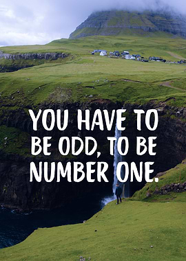 How to be number one