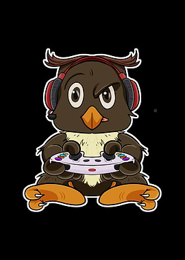 Owl Video Game Controller
