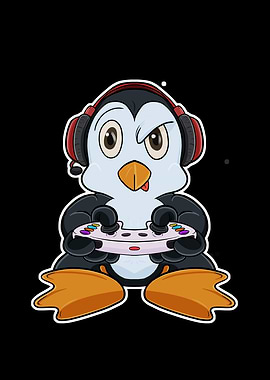 Penguin Video Gamer