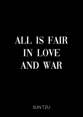 Sun Tzu Quote Love War