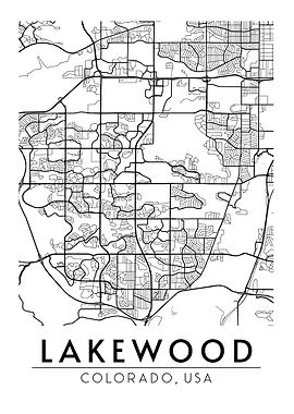 Lakewood Colorado Map
