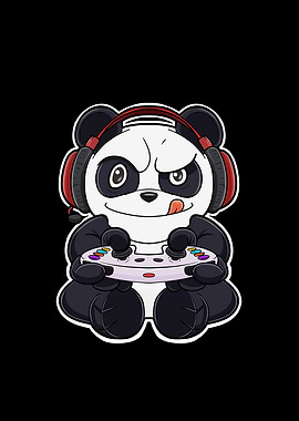 Panda Video Game Controlle
