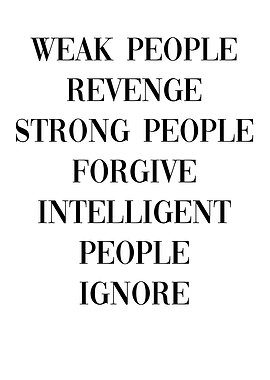 people behavior revenge