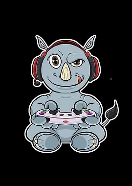 Rhino Video Gamer