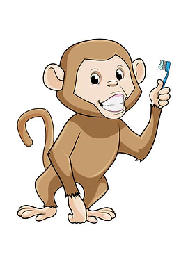 Monkey Toothbrush