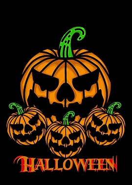 ghost pumpkin halloween