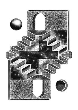 Tarot Yin Yang Stairs