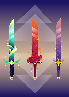 Aesthetic Realm swords