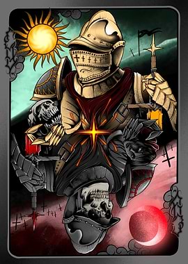 Rotable Knights Card