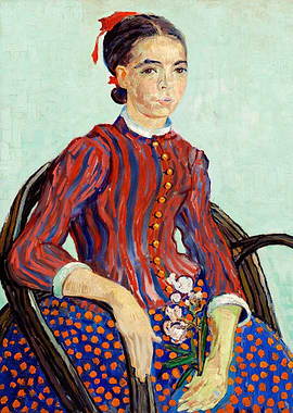 La Mousm 1888 by Van Gogh