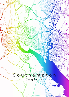 Southampton City Map