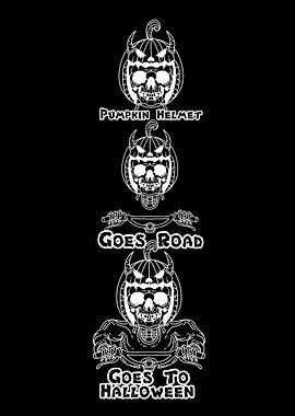 white line art hallows