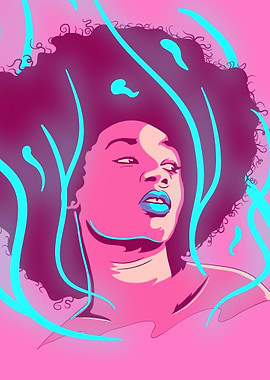 Afro Girl Black History