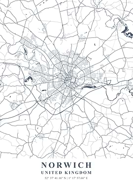 Norwich Ash Plane Map
