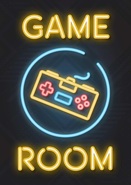 Video Game Room Neon Sign