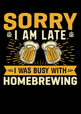 Busy With Homebrewing
