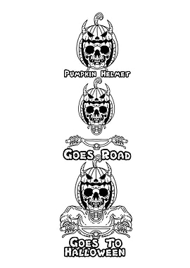 pumpkin vintage lineart