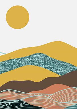 Mountain layout design