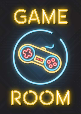 Video Game Room Neon Sign